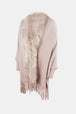 Fringe Open Front Long Sleeve Poncho Bazaarbey