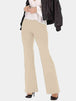 V-Waist Bootcut Long Pants Bazaarbey