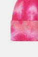 Tie-Dye Cuffed Rib-Knit Beanie Hat Trendsi