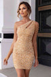 Contrast Sequin Sleeveless Mini Dress Bazaarbey