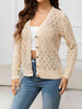 BazaarBey  V-Neck Buttoned Knit Top 