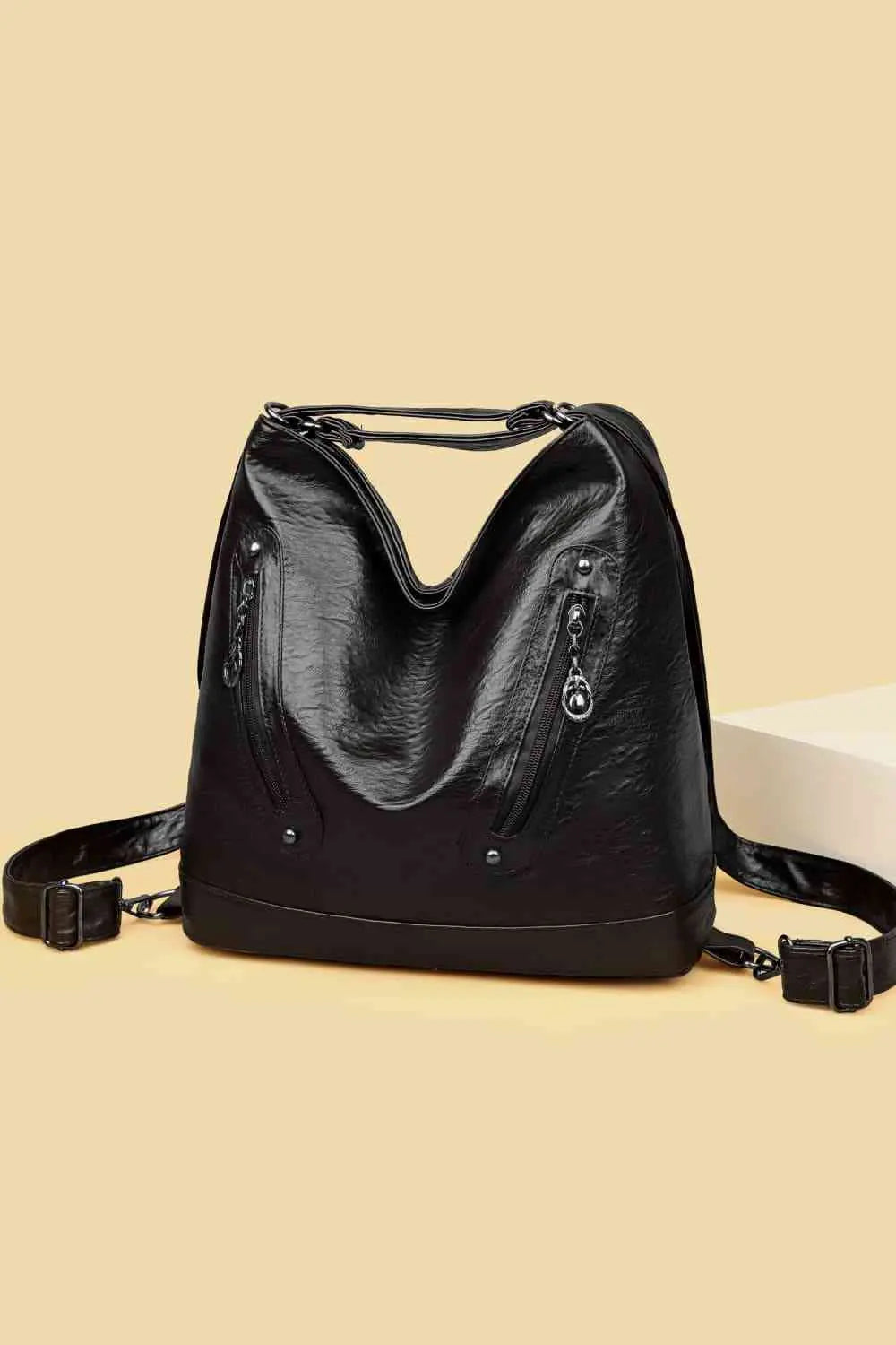 PU Leather Shoulder Bag Trendsi