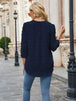  Notched Neck Blouse Bazaarbey