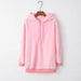 Quarter-Zip Drawstring Teddy Hoodie Bazaarbey