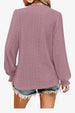  V-Neck Flounce Sleeve Blouse Trendsi