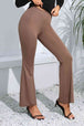 High Waist Long Flare Pants Bazaarbey