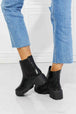 MMShoes What It Takes Lug Sole Chelsea Boots in Black Trendsi