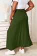  Full Size Soft Rayon Drawstring Waist Maxi Skirt Rayon Trendsi