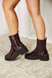  Side Zip Platform Boots Trendsi