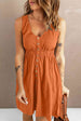 Sleeveless Button Down Mini Magic Dress Bazaarbey