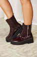  Side Zip Platform Boots Trendsi