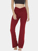 V-Waist Bootcut Long Pants Bazaarbey