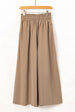 Drawstring Waist Wide Leg Pants Bazaarbey