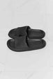 MMShoes Arms Around Me Open Toe Slide in Black Trendsi