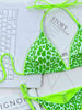  Print Halter Neck Tie Side Bikini Set Bazaarbey