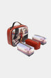  Printed Handbag with Three Pouches Bazaarbey