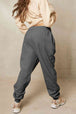    Drawstring Angel Graphic Long Sweatpants Bazaarbey