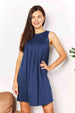  Round Neck Sleeveless Mini Dress -BazaarBey - www.shopbazaarbey.com