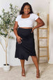  Full Size High Waist Midi Skirt Trendsi