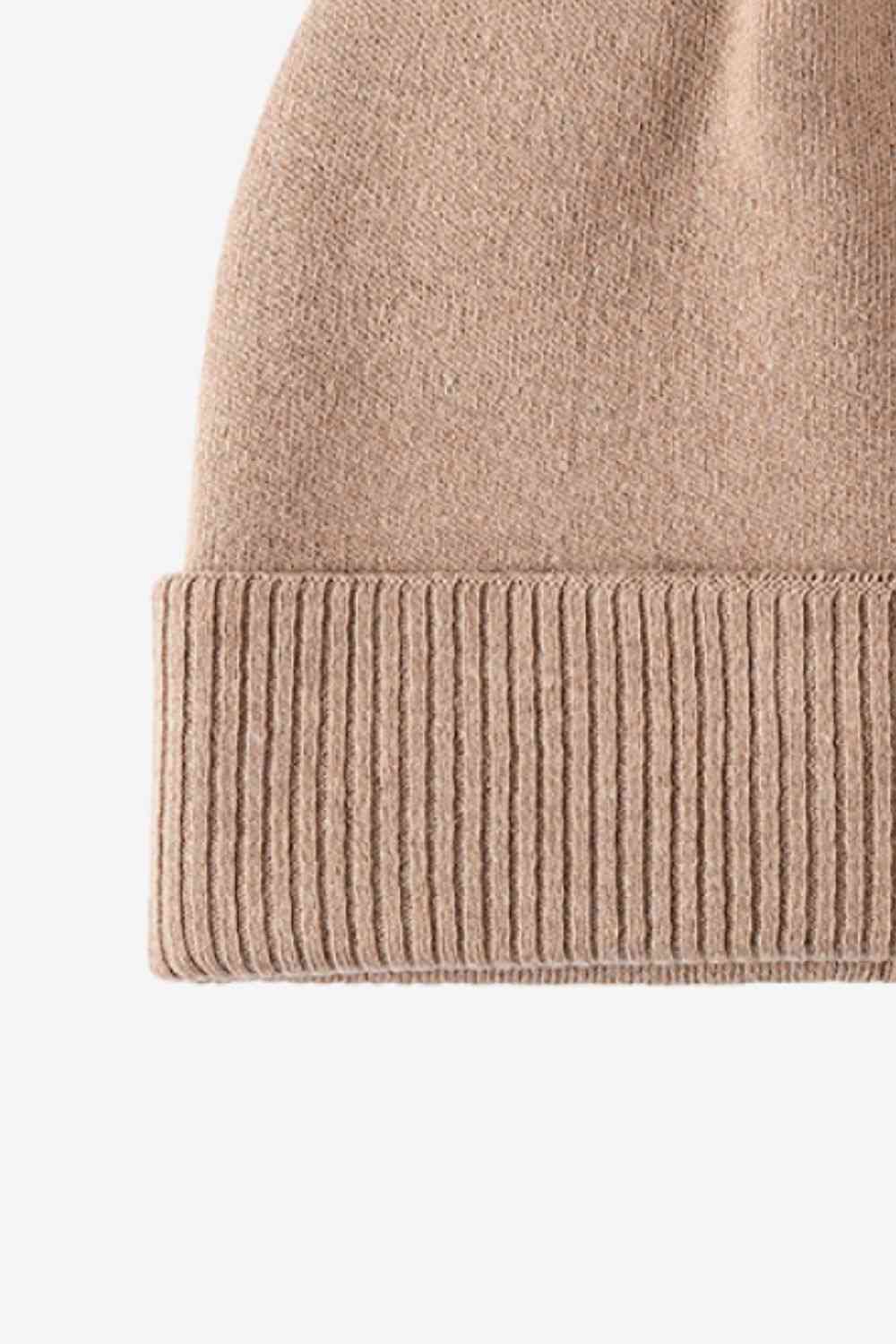 Cuff Knitted Beanie Trendsi