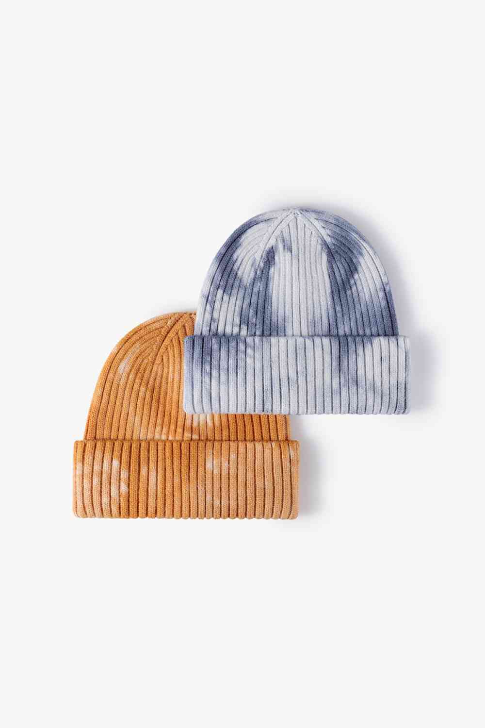 Tie-Dye Ribbed Cuffed Beanie Trendsi