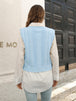 Urban Style V-Neck Sweater Vest Trendsi