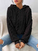 Drawstring Long Sleeve Hoodie Bazaarbey