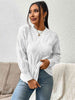 Round Neck Long Sleeve Sweater Bazaarbey