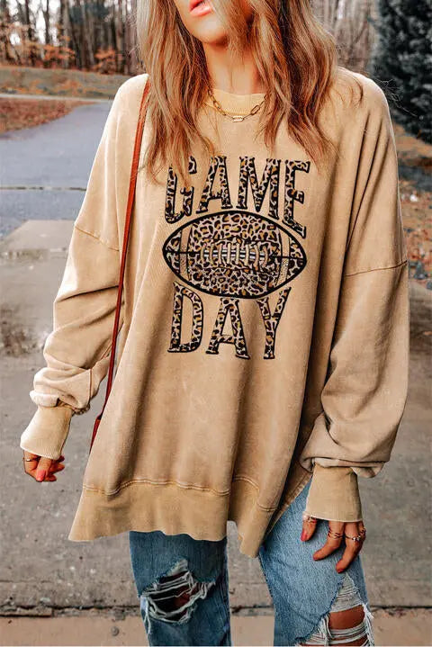 GAME DAY Graphic Sweatshirt Bazaarbey